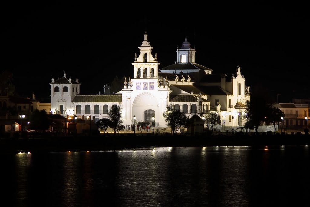 Ermita del Rocio de noche by kico59