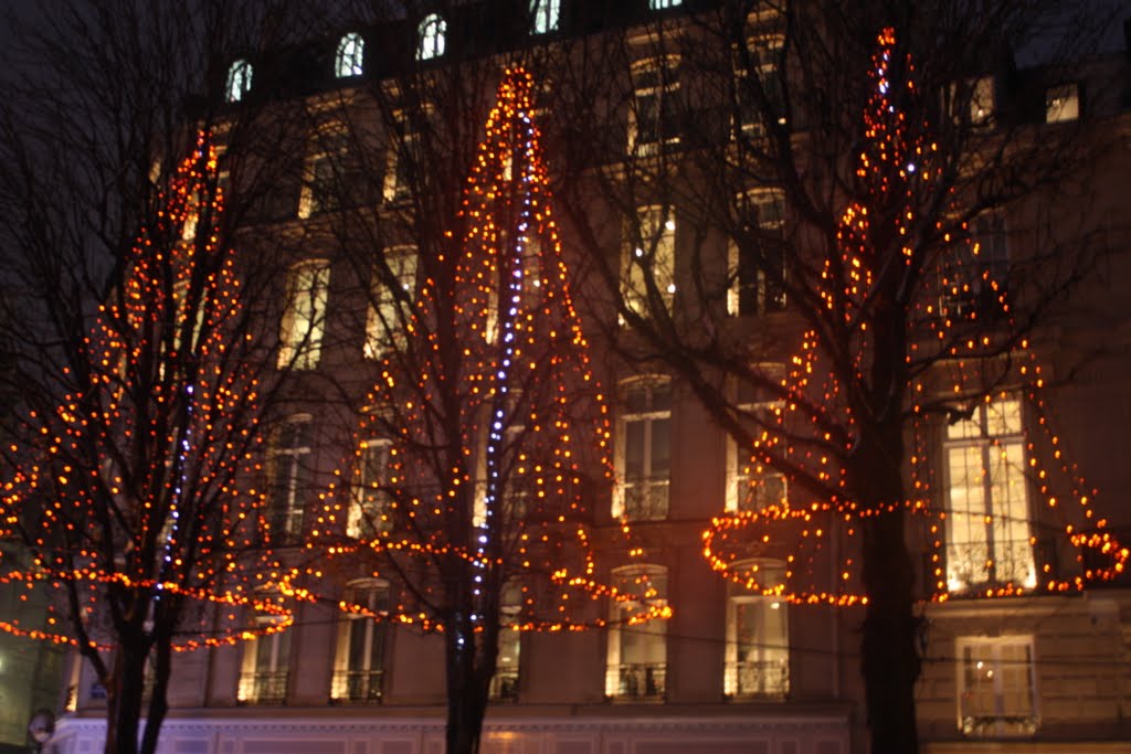 Champs-Élysées, Paris, France by EDITHAUBELE