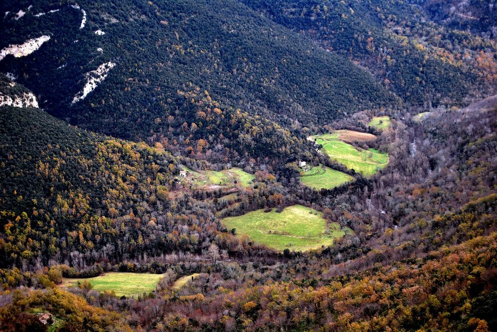 Vall d'Hortmoier, des de la cresta del Bestracà. by Marcel Puig Puig