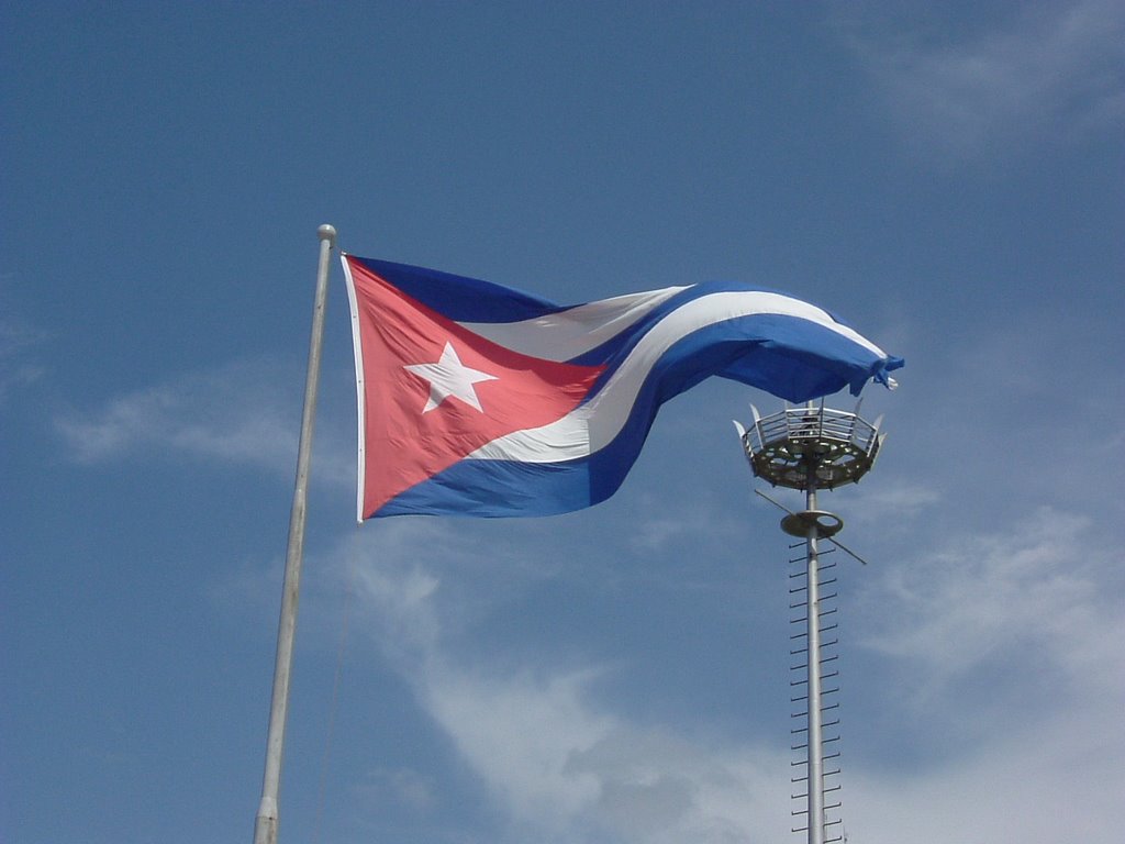 Cuban Flag by Anthony Maher