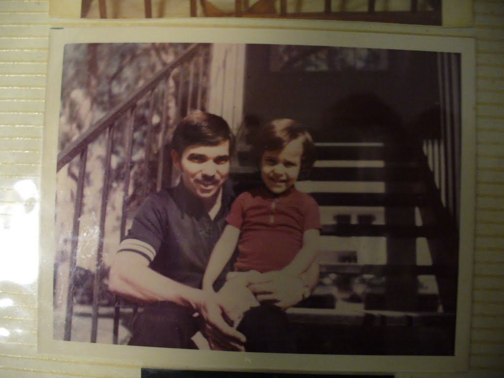 Me and dad 1974 by david cavaliere