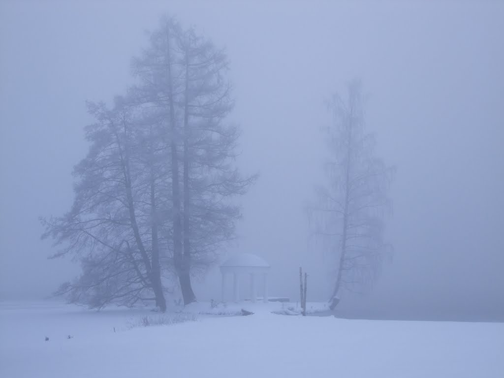 Misty day in Håverud. by Leif Fielstrup Guldb…