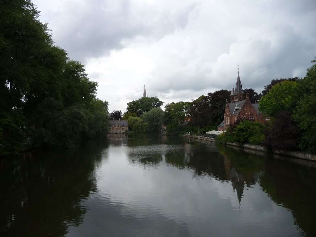 Bruges - Minnewater (Lac d'Amour) by NRV