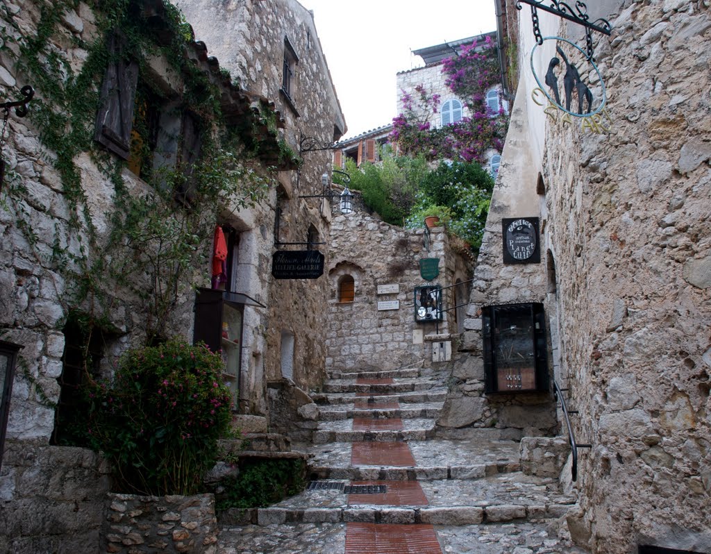 Èze, France by Robert Plante