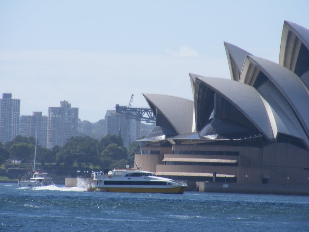 Opera House From Blues Point by Robert Willett