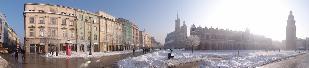 Kraków, Winter by Edmund Splitter