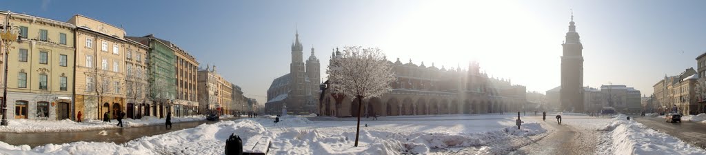 Kraków, Winter by Edmund Splitter