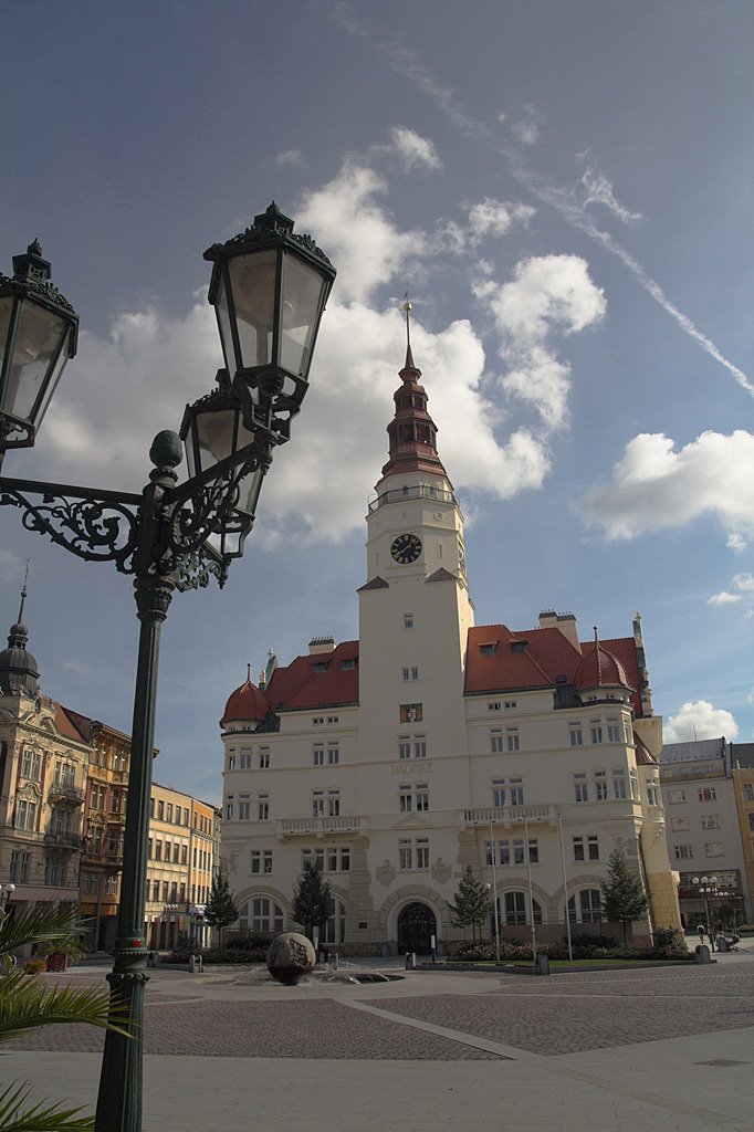 Opava, City town hall by Michal Horák