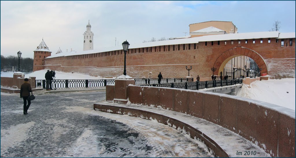 Kremlin. Novgorod, in December. 2010 by Сергей Лемиш