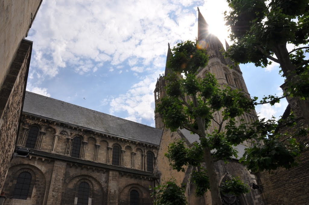 Caen : "Abbaye aux hommes" by C G SIMON