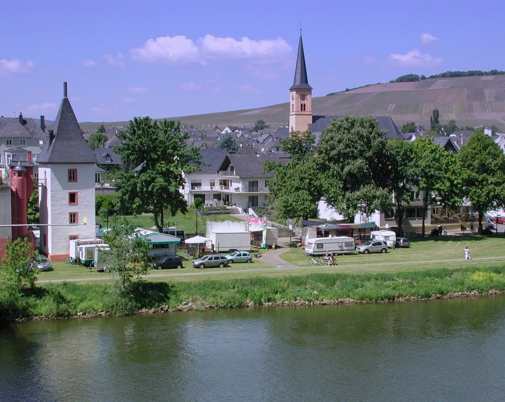 Trittenheim, Mosel by Jean-Claude Delagard…