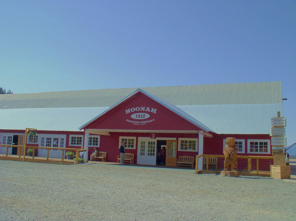 Historic Cannery, Hoonah. The cannery has been remodeled and converted to an interpretive center, which now attracts large numbers of visitors from cruise ships. by Jim Nieland