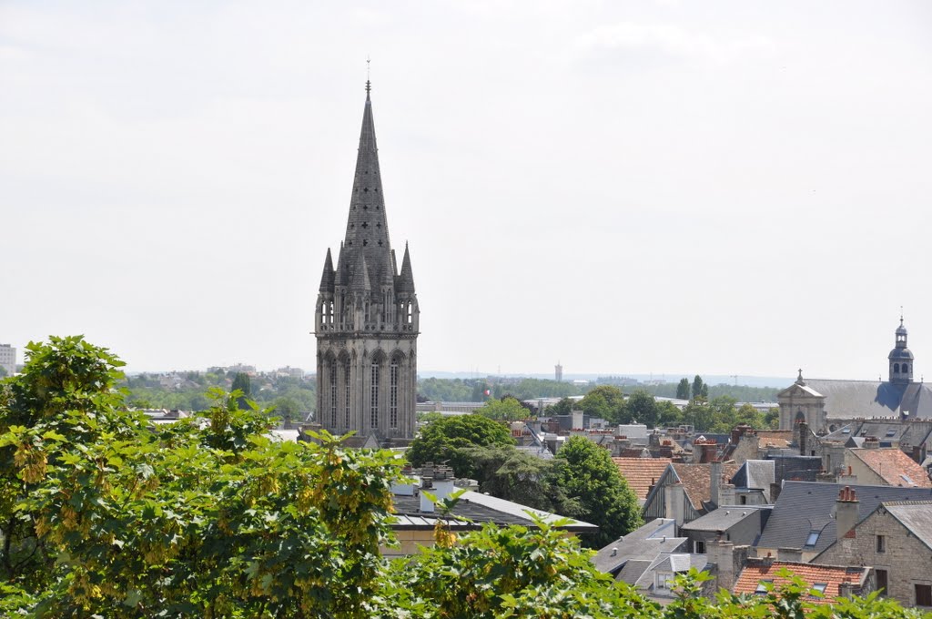 Caen : "Les toits" by C G SIMON