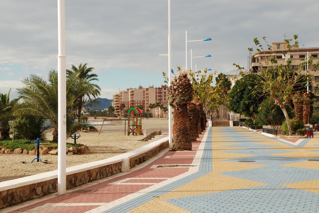 PASEO DE PONIENTE. Aguilas. by adriumbi