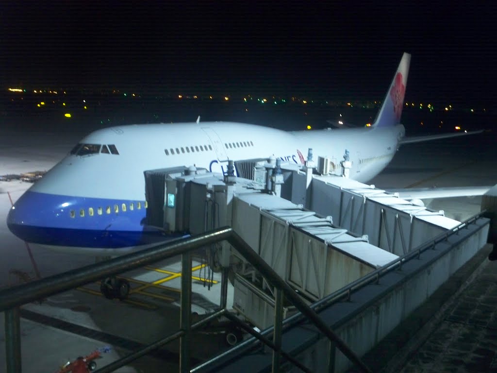 桃園市大園區 台灣桃園國際機場 中華航空客機 Taiwan Taoyuan International Airport, China Airlines aircraft(Dayuan,Taoyuan) by Chi-Hung Lin