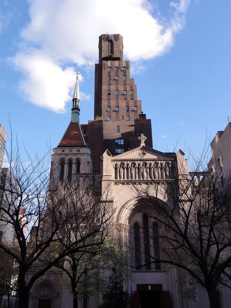 New York City, Church of our Saviour by Waldemar Koch