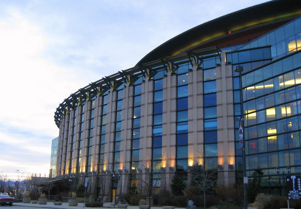 December evening at the Pepsi Center by adoverboy2