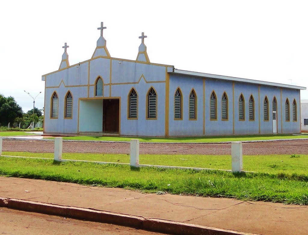 Igreja de São Sebastião - Vista Alegre/MS by carlos henrique da s…