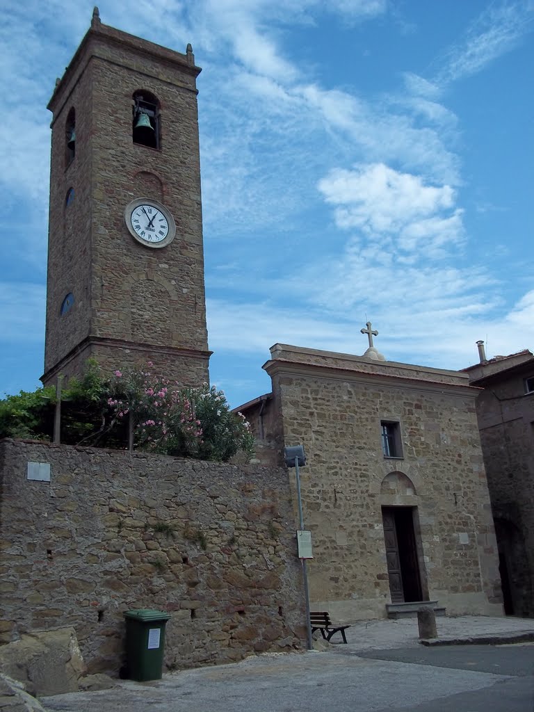 Vetulonia (GR) - la chiesa dei Santi Simone e Giuda by mirtillause