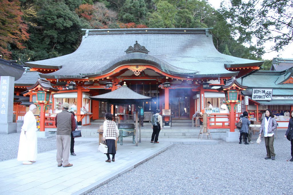 日本, 和歌山縣Higashimuro District那智勝浦町那智山- 青岸渡寺 by Fh Hsieh