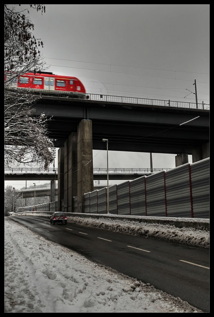 Industriestraße, 42327 Wuppertal, Germany by Ralf Es