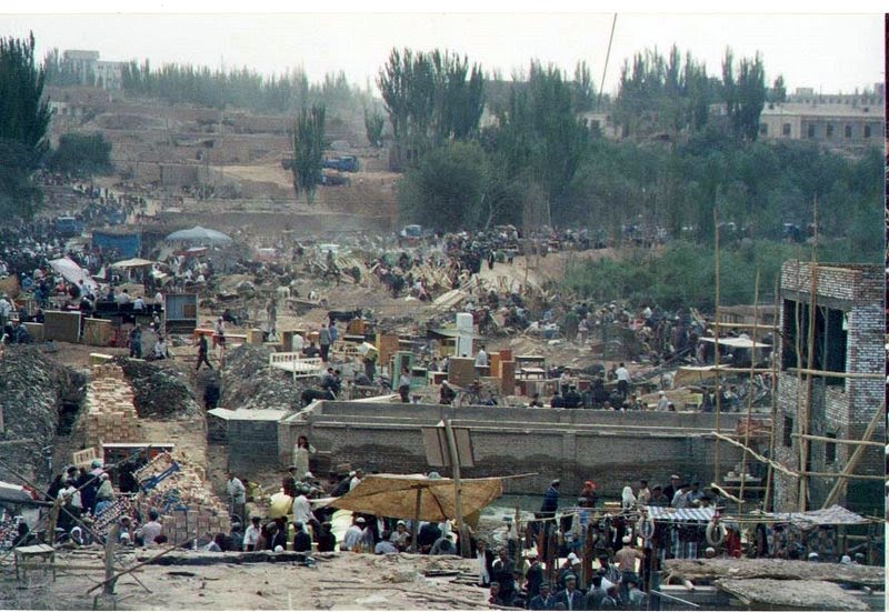 Kashgar marketplace by Stephen Christopher …