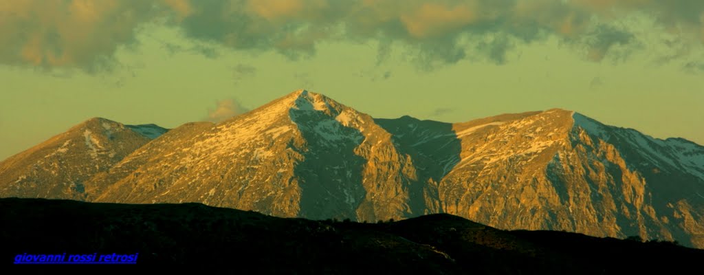 MONTE VELINO by giovanni rossi retro…