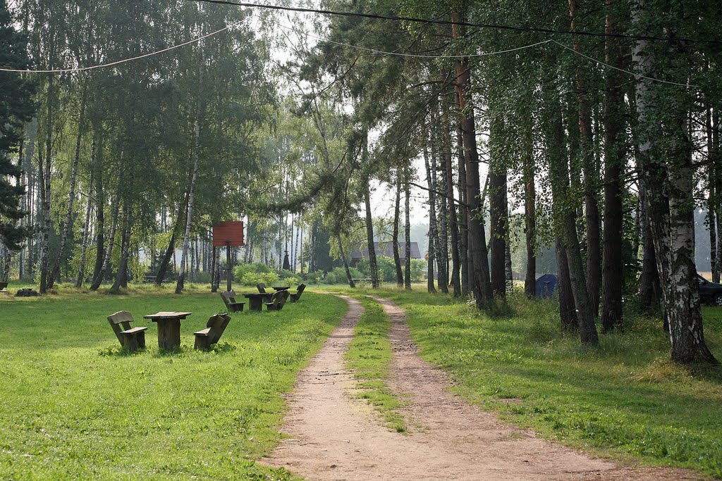 Camp close to the sea by Achim Walther