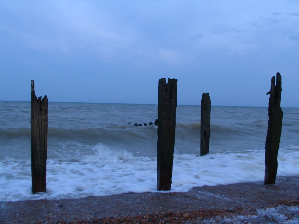 Chelsea beach by peter carpenter