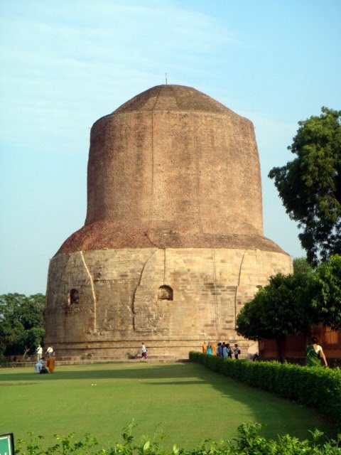 Stupa Dahmekh. Donde Buda dió su primer sermón by Jagarmunoz