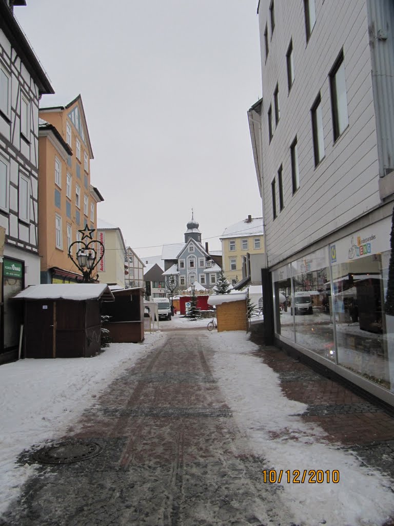 Marktstraße Richtung Töpfermarkt by W.Austermühle HOG. G…