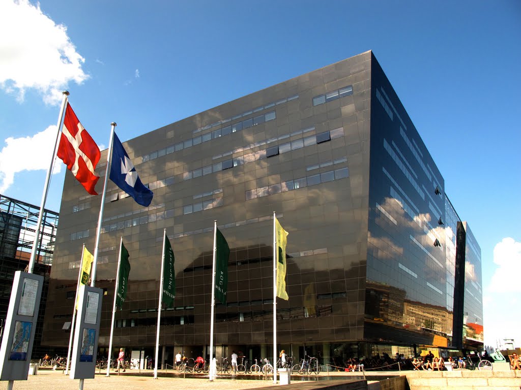 Black Diamond Neue Kgl. Bibibliothek Kopenhagen by gerhard weiss