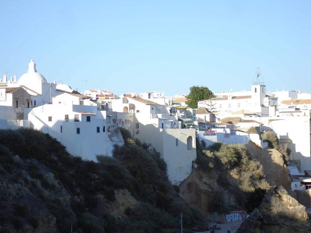 View of Albufeira from point by elliottperkins