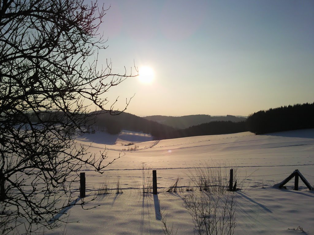 Winter next to Oberlichtinghagen by therweg