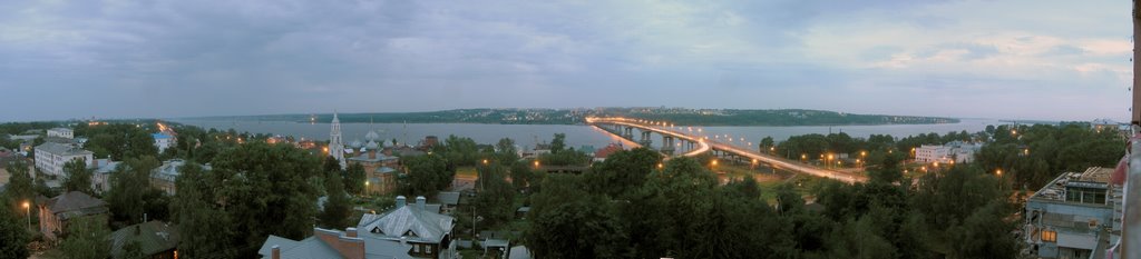 Kostroma Panorama Течет река…Волга… by Денис Никитин