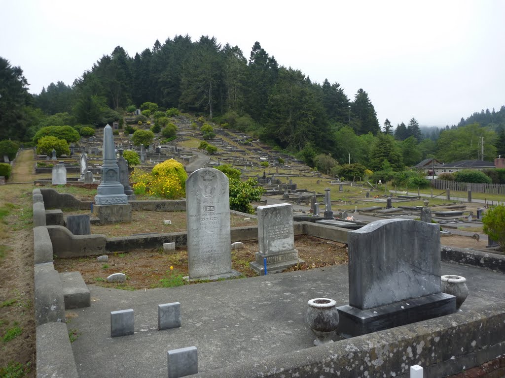 Ferndale Cemetery by Californio