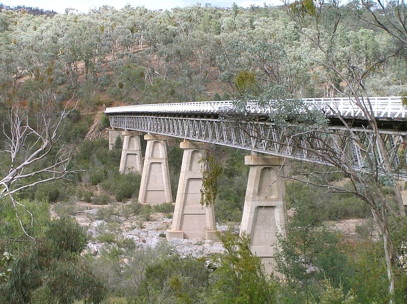 McKillop's Bridge, Snowy River National Park by Peter WHITEHEAD