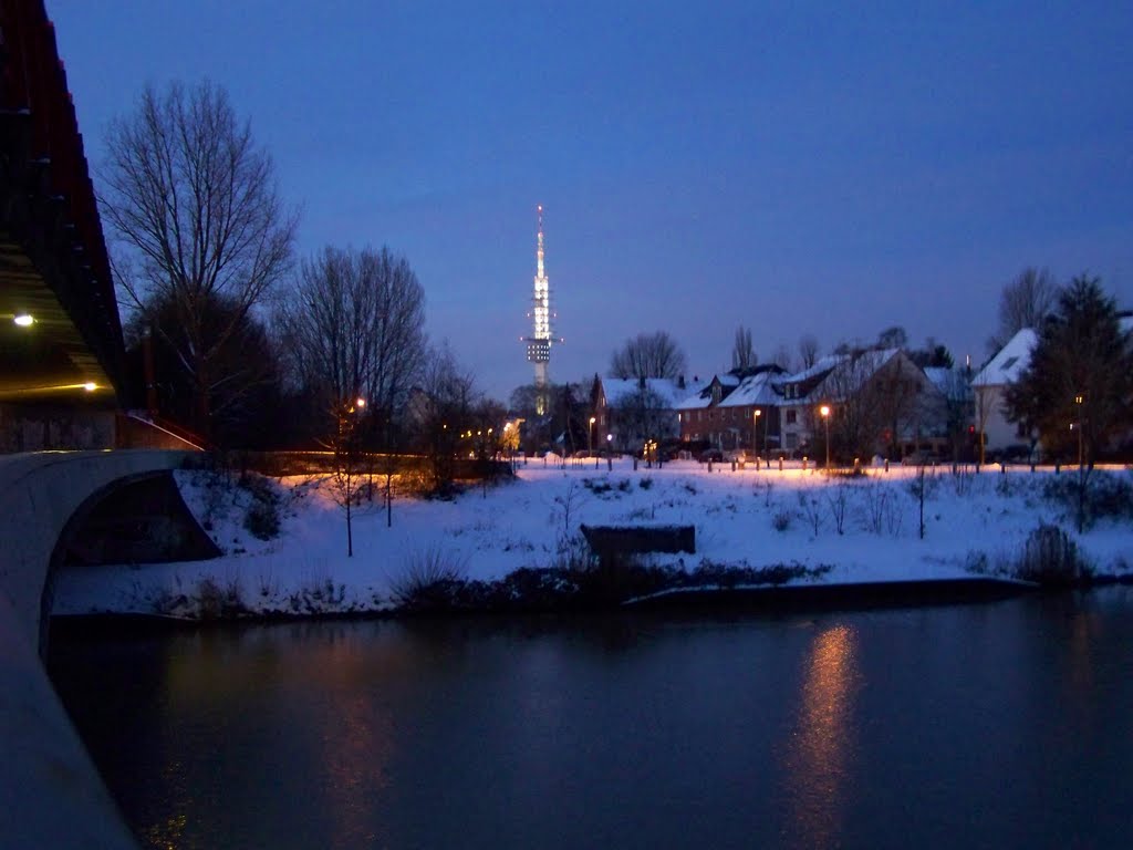 Brücke Messeschnellweg | Mittel-Land-Kanal | Telemax ..... 10.12.2010 by JensB2001