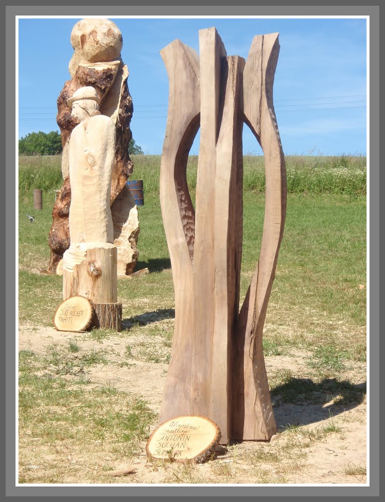 Sopotnice - Dřevosochání / Wooden statues by votoja - CZ