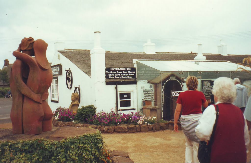 Skócia, Gretna Green - a házasságkötő kovács háza by Rez Mozsar