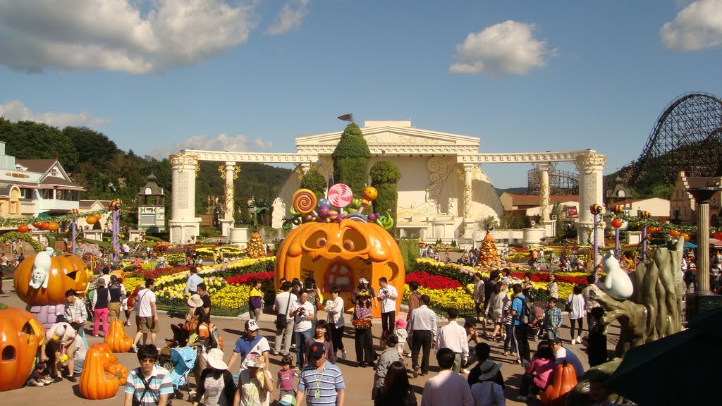 Everland-ro, Pogog-eup, Cheoin-gu, Yongin-si, Gyeonggi-do, South Korea by lakspriy(lakshman)