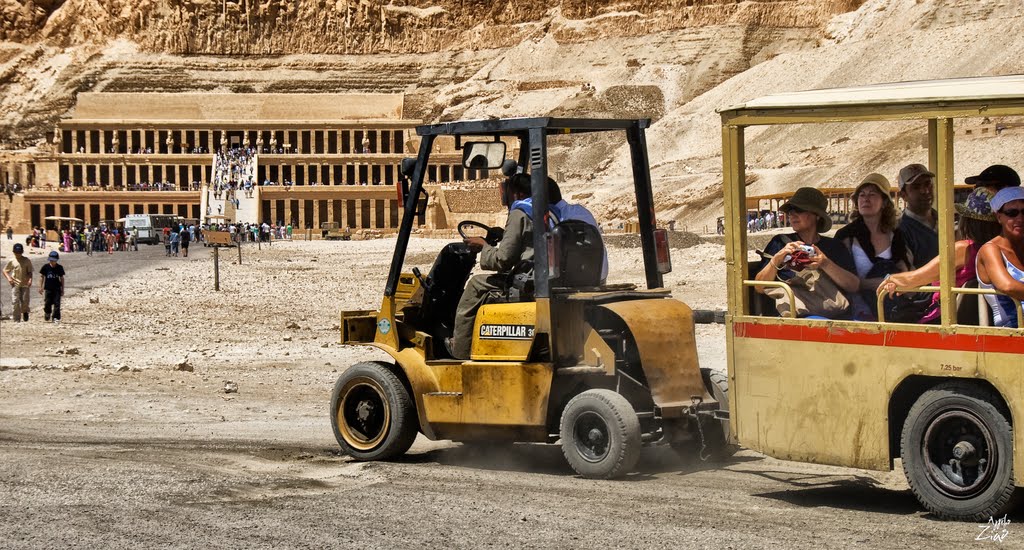 Temple of Hatshepsut by Agelos Zias