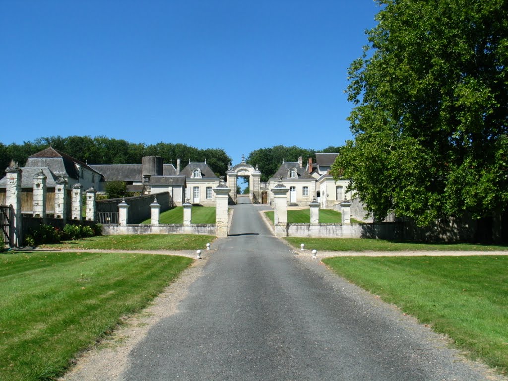 Chemillé-sur-Indrois - Chartreuse du Liget - Entrée by jacquemy