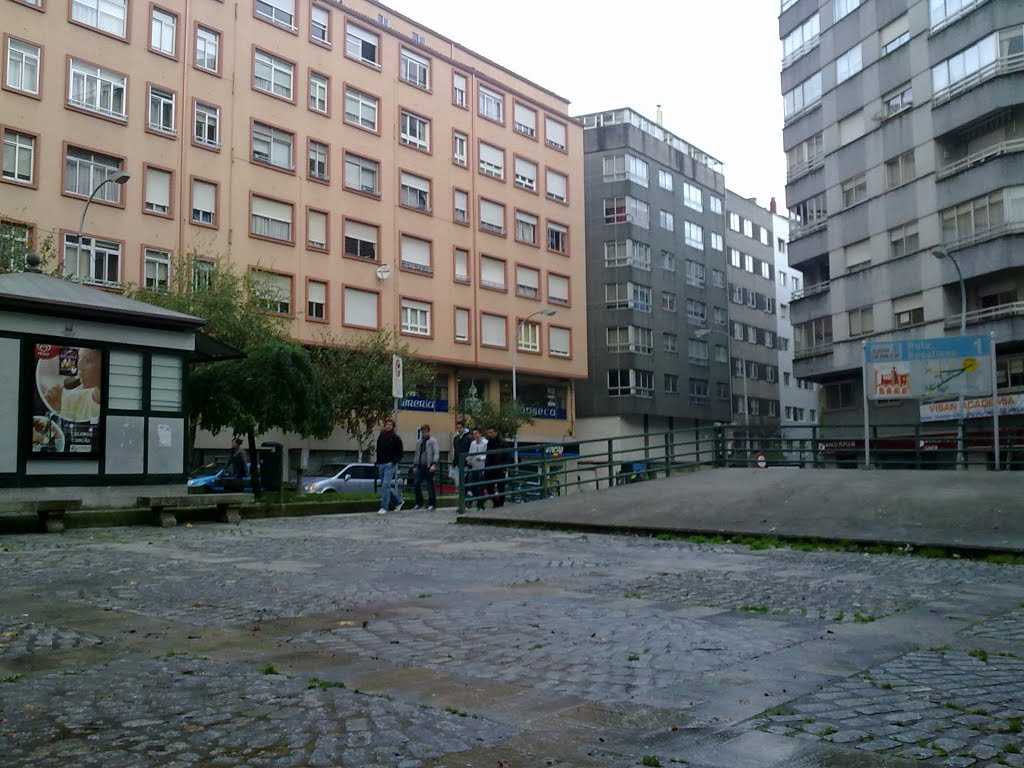 Plaza de Vigo. Santiago de Compostela. by Daniel García