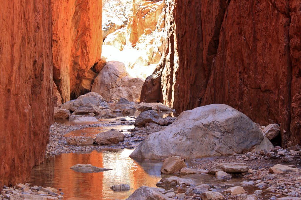 Standley Chasm, with water (3) by bc_harry