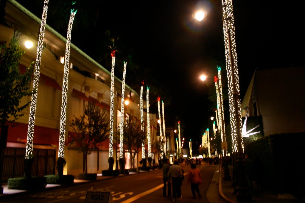 Christmas Time at the Grove, Los Angeles, CA by Michael Jiroch