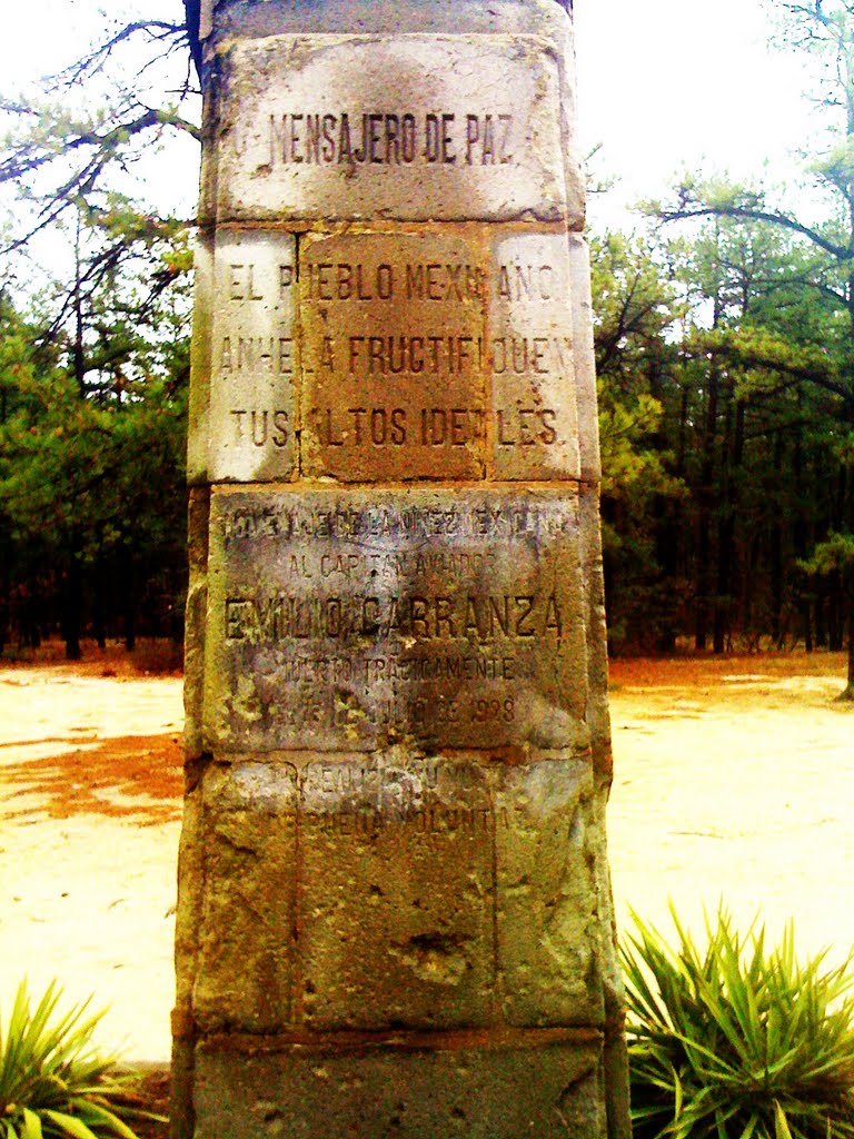 Monument to Mexican Aviator Emilio Carranza by Eric Ascalon