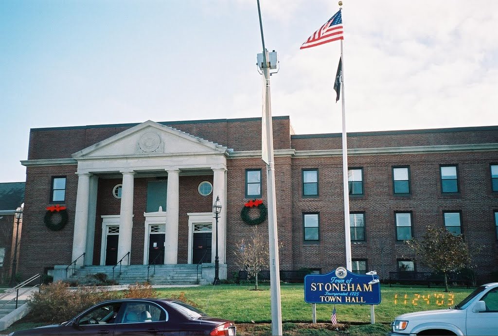 Stoneham Town Hall, Stoneham, MA by Kim Christensen