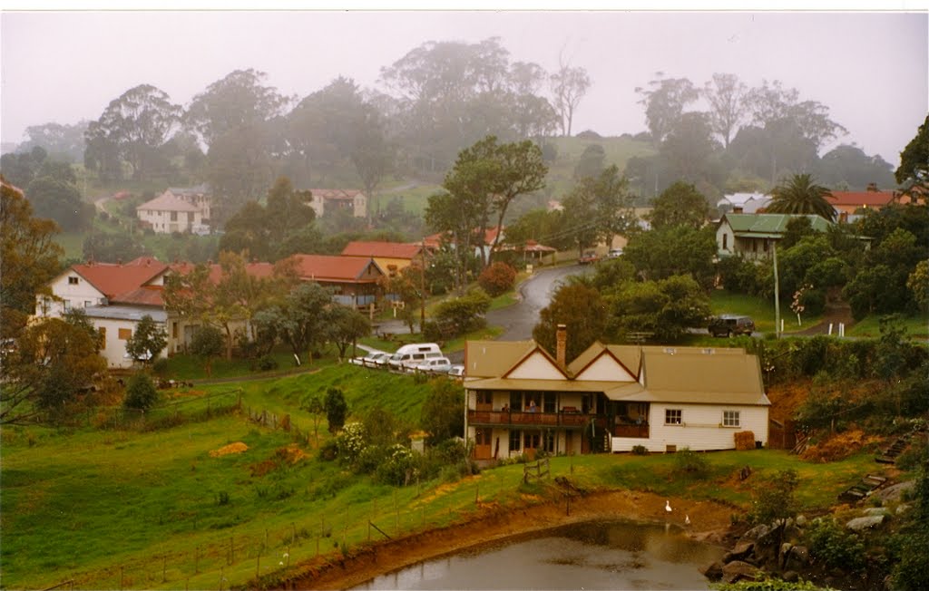 Central Tilba in the mist by snucklepuff