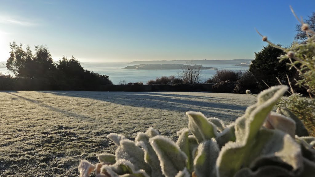 Winter view of Cork Harbour & Spike Island by margotmulcahy